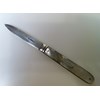 William IV Mother of Pearl Silver bladed folding fruit knife.