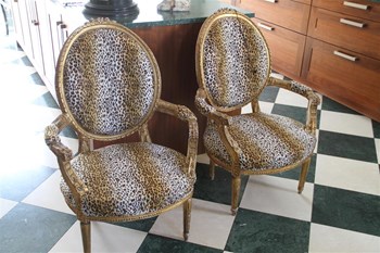 Upholstered Antique Chairs