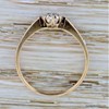 Victorian 0.75 Carat Old Cut Diamond Rose Gold Engagement Ring, circa 1900