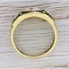 Victorian 0.90 Carat Old Oval Cut & Enamel Band Ring, French, circa 1900