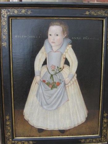 Portrait of Elizabeth Wandesford 1608; English School