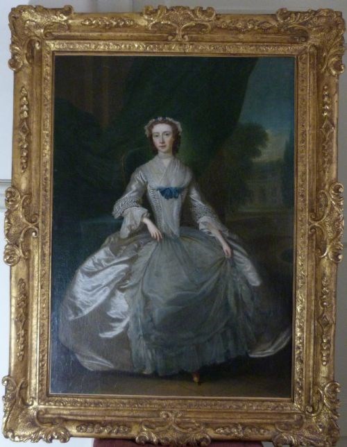 Portrait of a Young Lady c.1735; Circle of Charles Philips.