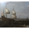 Dutch Shipping in Choppy Waters c.1650, by Claes Claesz. Wou.