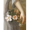 Portrait of a Young Girl with Flowers c.1750; Attributed to Thomas Bardwell
