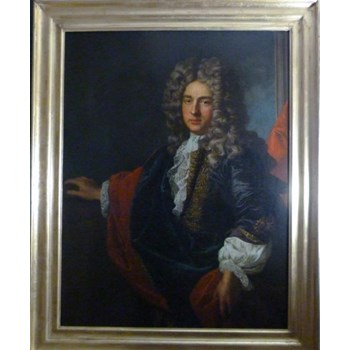 Portrait of a French Nobleman c.1700; Studio or Circle of Hyacinthe Rigaud.