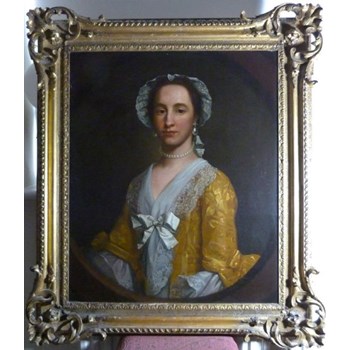 Portrait of Johanna Warner 1753 by Francis Milner Newton R.A.