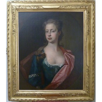 Portrait of a Lady c.1710; Circle of Sir Godfrey Kneller.