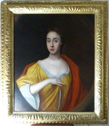 Portrait of a Lady c.1700; Follower of Sir Godfrey Kneller.