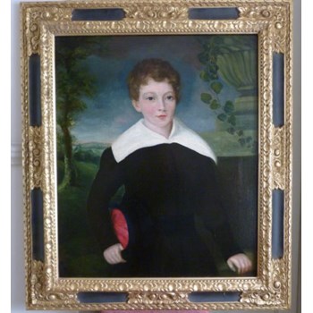 Portrait of a young Boy, early 19th century; English School