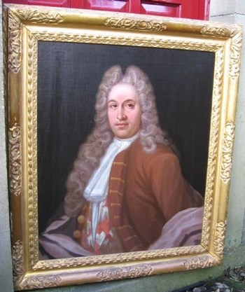 Portrait of Gervais Nevile c.1720; attributed to Jonathan Richardson Snr