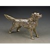 Victorian Novelty cast Silver Pepper made in the form of a Golden Retriever