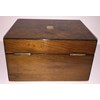 Large Burr Walnut Jewellery Box, c.1850