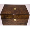 Large Burr Walnut Jewellery Box, c.1850