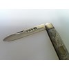 Antique Mother of Pearl Silver bladed folding knife.