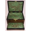 Large Burr Walnut Jewellery Box, c.1850