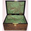 Large Burr Walnut Jewellery Box, c.1850