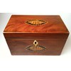 A Beautiful Georgian c.1800 Mahogany Tea Caddy