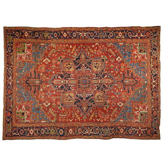Antique Persian Heriz - Oriental rug