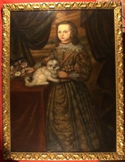 Portrait of an aristocratic child c.1640; Circle of Francesco Fieravino, Il Maltese.