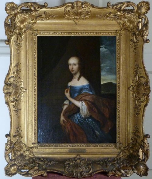 Portrait of a Lady c.1645; by Jacob van Loo.