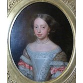 Portrait of a Young Noblewoman c.1660: Attributed to Pier Francesco Cittadini.