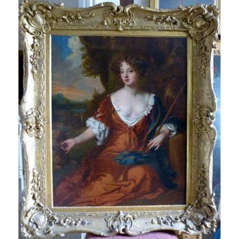 Portrait of Louise de Keroualle, Duchess of Portsmouth c.1671; by Mary Beale.