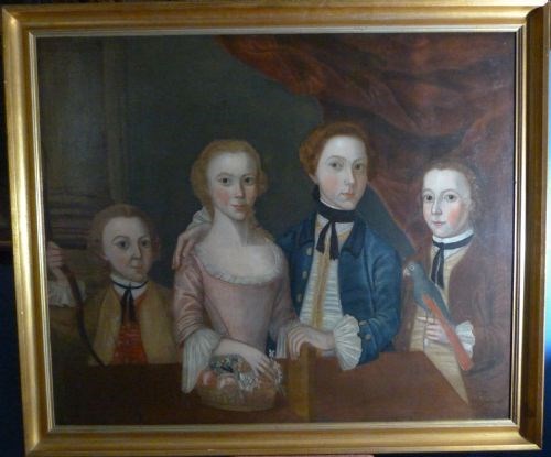 Naive Portrait of a Family c.1780.