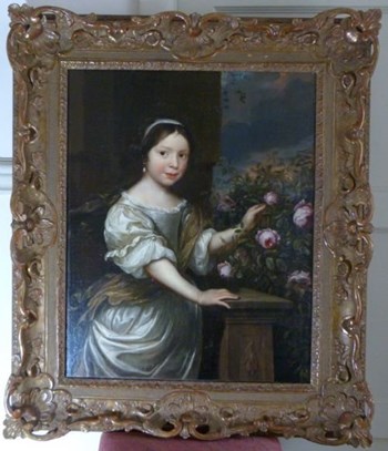 Portrait of a Young Girl c.1675; Circle of Nicholas Maes.