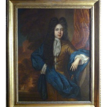 Portrait of a Young Gentleman c.1685; Attributed to Johann Kerseboom.