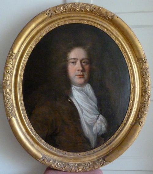 Portrait of Sir Nathaniel Johnson c.1680, later Governor of Carolina: Attributed to John Riley.