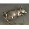 Victorian Novelty Mouse Silver Pepper - By Saunders & Shepherd, London, 1889